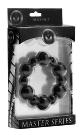 Shadow Silicone Beaded Cock Ring Cock Rings